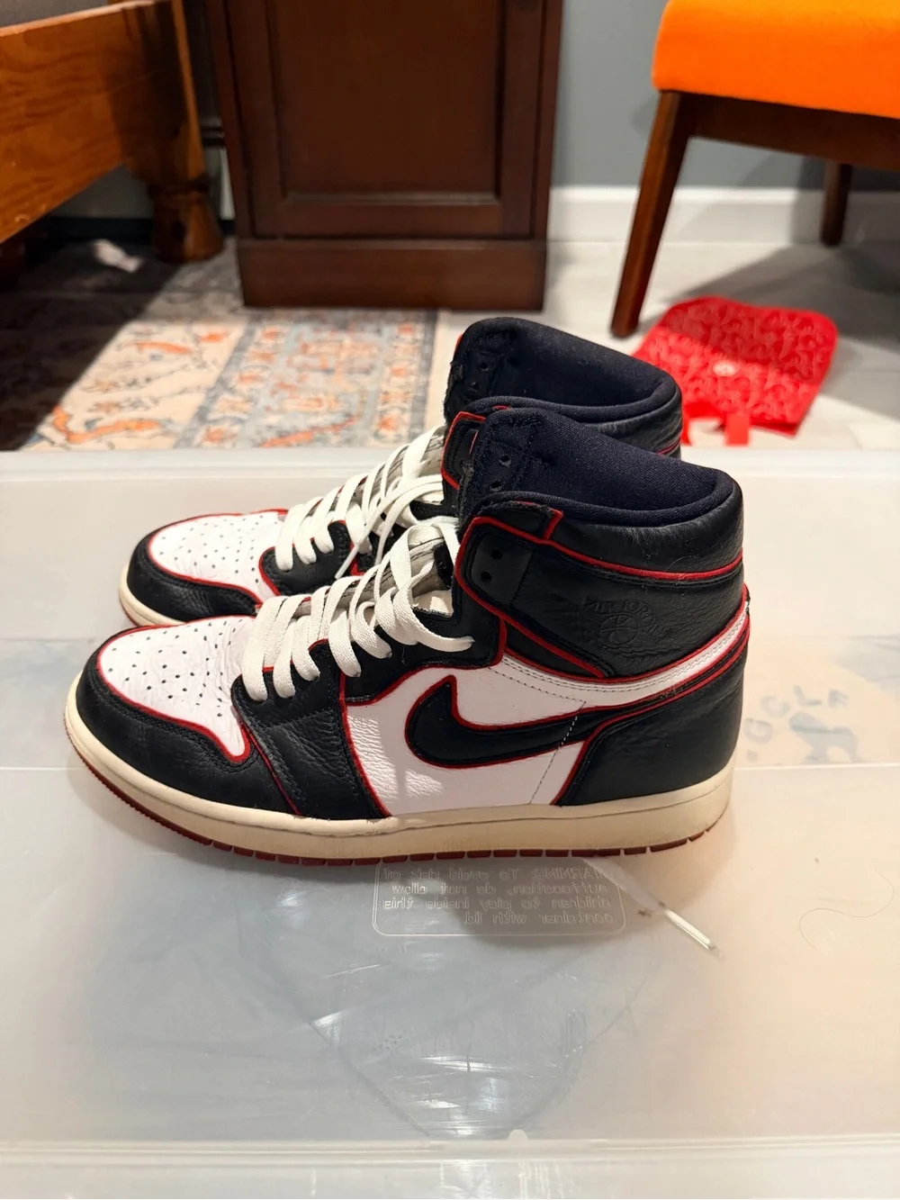 Jordan Air Jordan 1 High White Black Red